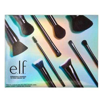 E.l.f. Holiday Gorgeous Goodies 10 Piece Brush Set