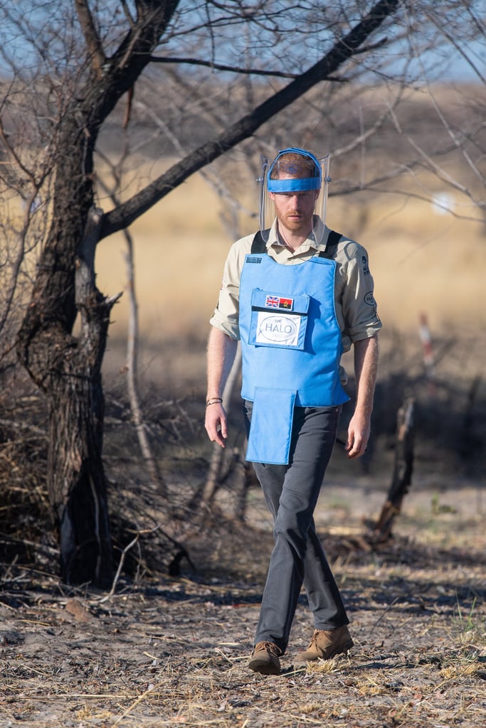 Prince Harry in Dirico, Angola in 2019