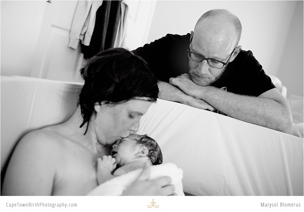 Photos of a Natural Home Birth After C-Section