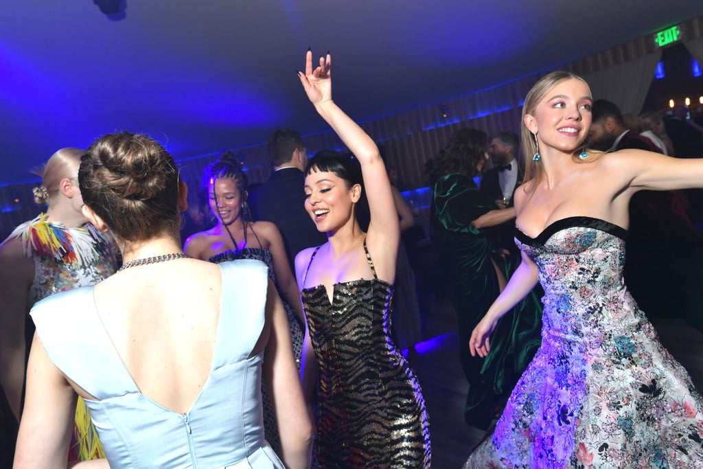 Alexa Demie and Sydney Sweeney at the Vanity Fair Oscars Party