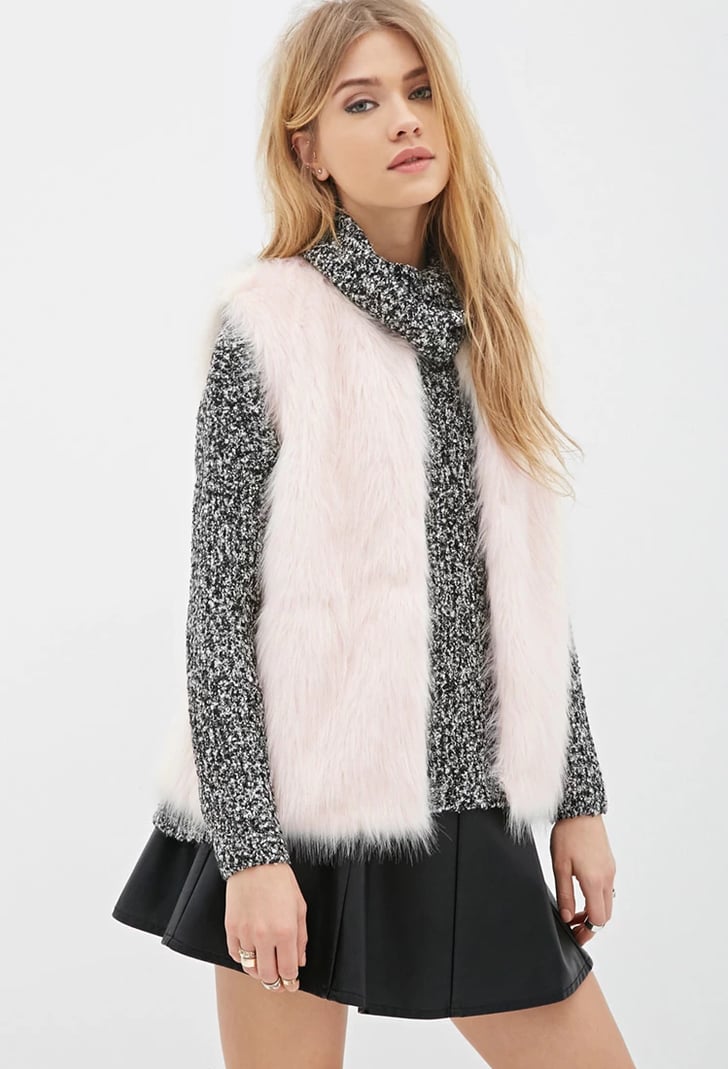 Forever 21 Fur Vest ($35) | Best Fashion Gifts 2015 | POPSUGAR Fashion ...