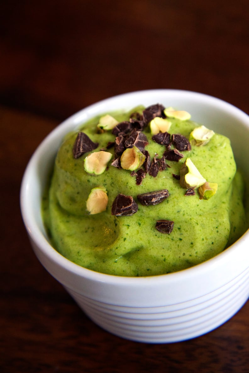 Banana Mango Spinach Ice Cream