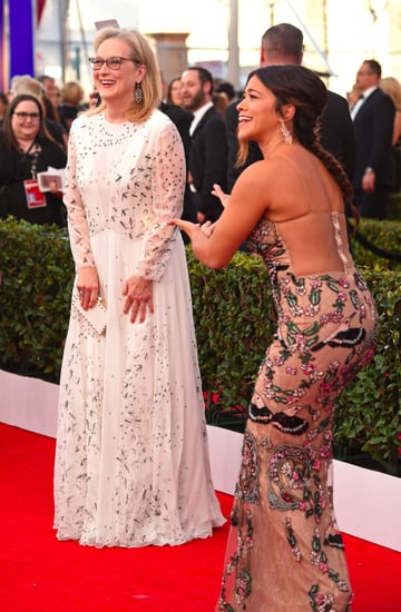 Stars Wearing Birds at the SAG Awards 2017