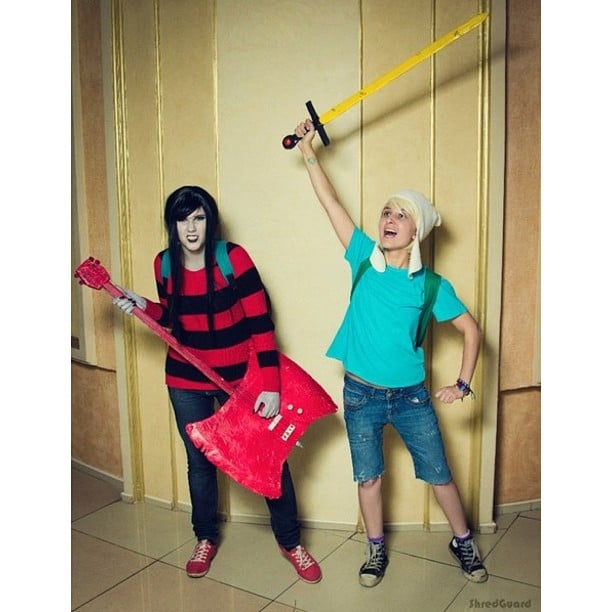 Marceline and Finn From Adventure Time