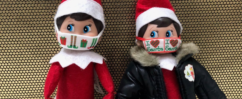 Elf on the Shelf Face Masks
