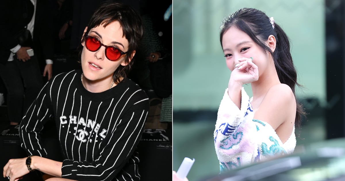 Kristen Stewart and Jennie at the Chanel Spring 2023 Show