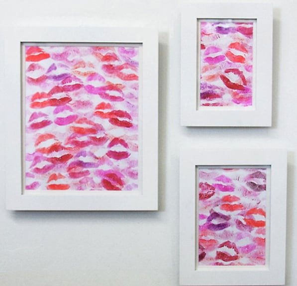 Lip Print Wall Art