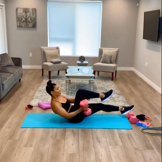 Jeanette Jenkins Ab and Arm Workout Using Dumbbells