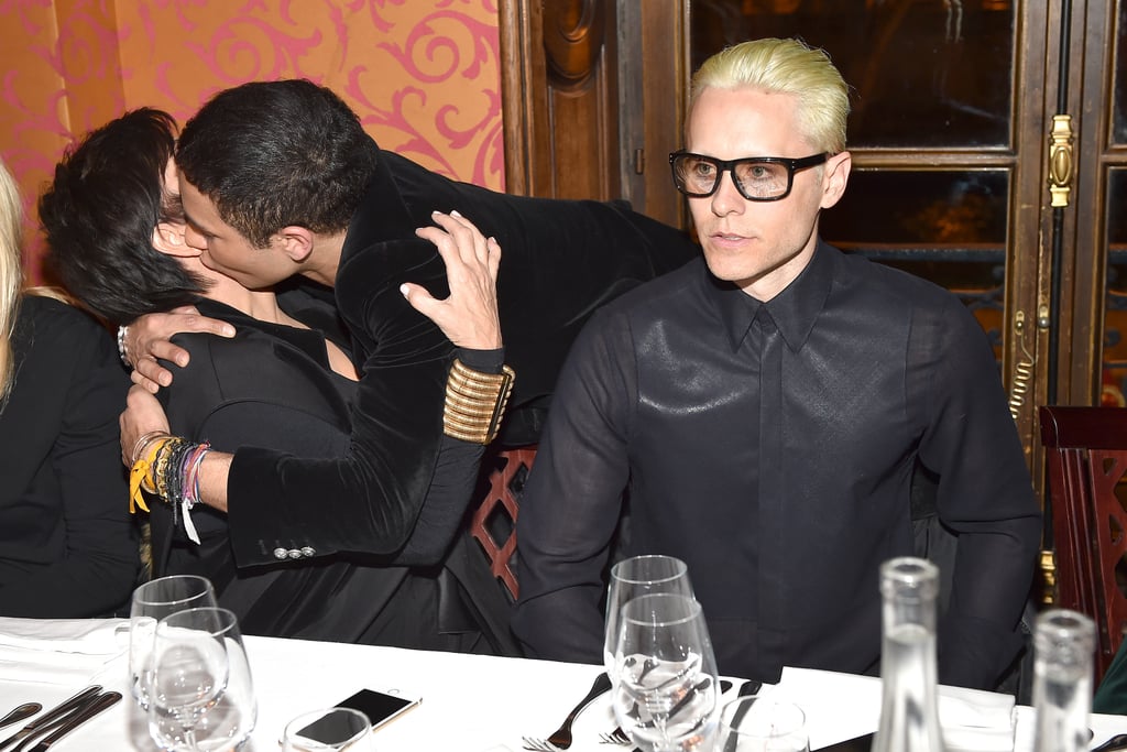 Jared Leto and Kim Kardashian at Paris Fashion Week Pictures