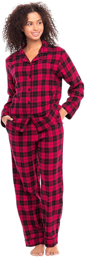 Alexander Del Rossa His and Hers Lightweight Flannel PJ Set