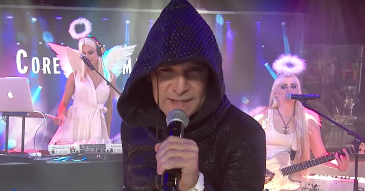 Corey Feldman Singing on the Today Show 2016 POPSUGAR Entertainment