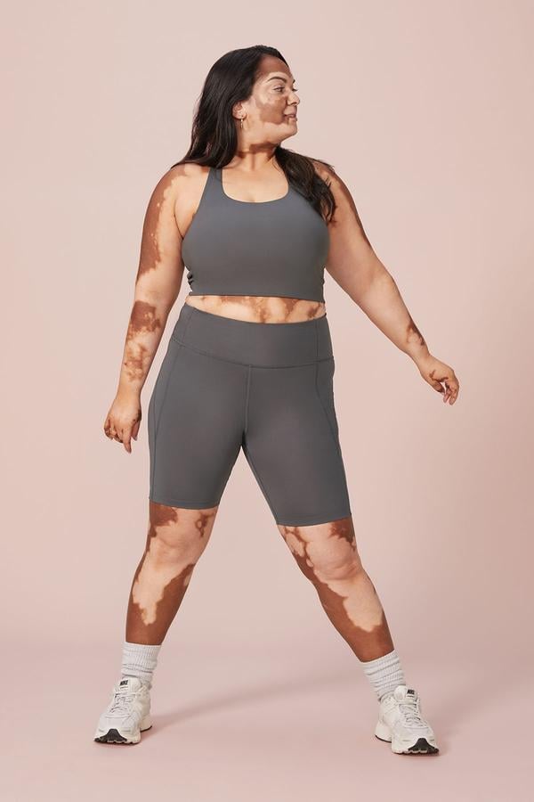 Girlfriend Collective Smoke High-Rise Bike Short