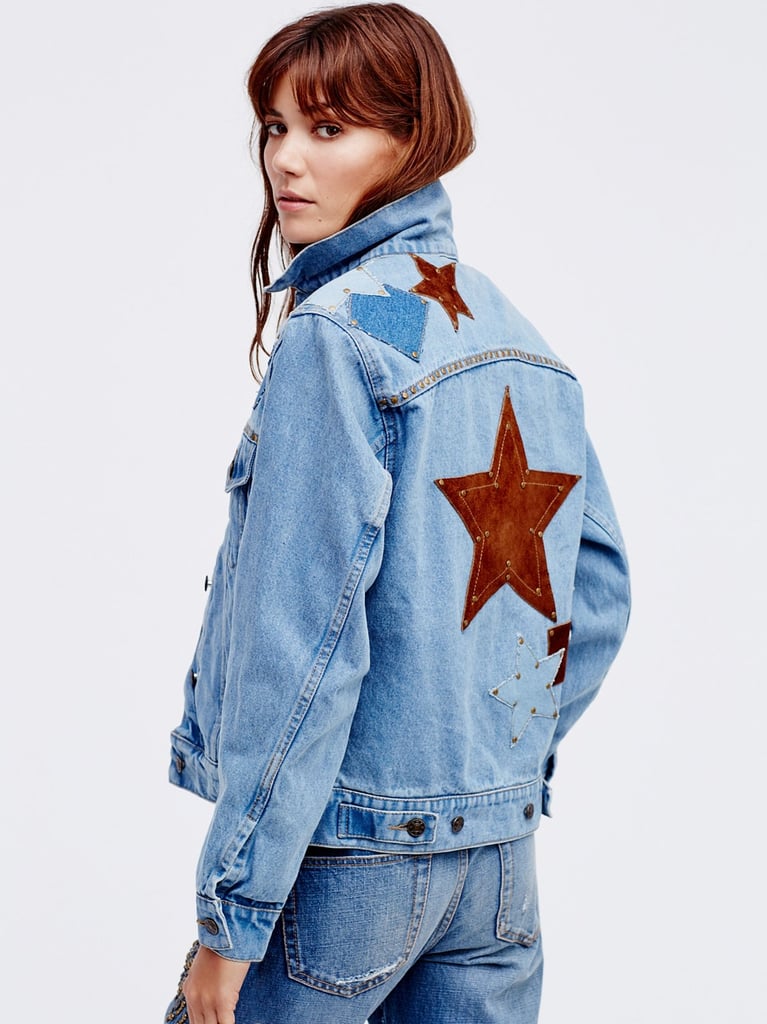 Free People Understated Leather Women's Lone Star Denim Jacket ($298)