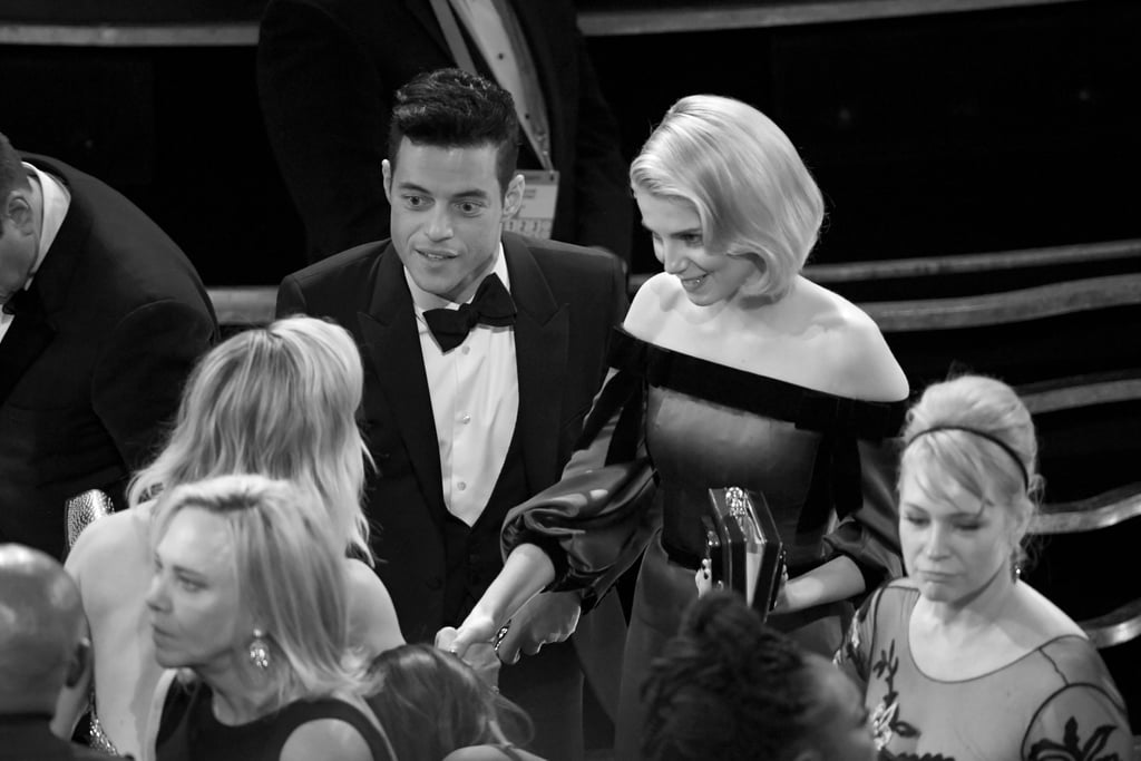 Pictured: Rami Malek and Lucy Boynton