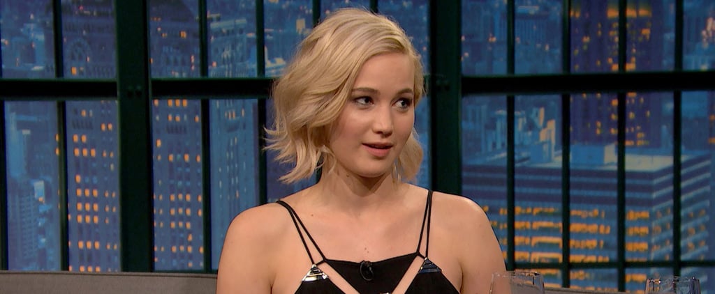 Jennifer Lawrence Talking About Her Crush on Seth Meyers