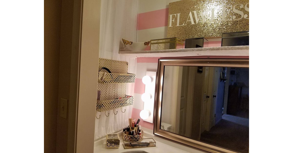 Husband Makes Wife Closet Vanity Popsugar Beauty Photo 5