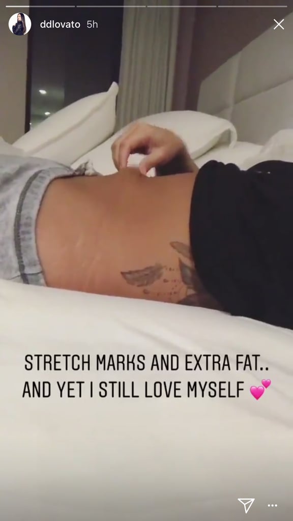 Demi Lovato Stretch Marks and Cellulite Video April 2018