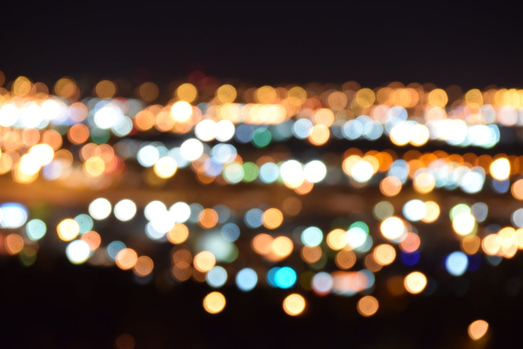 Colourful Lights Backdrop