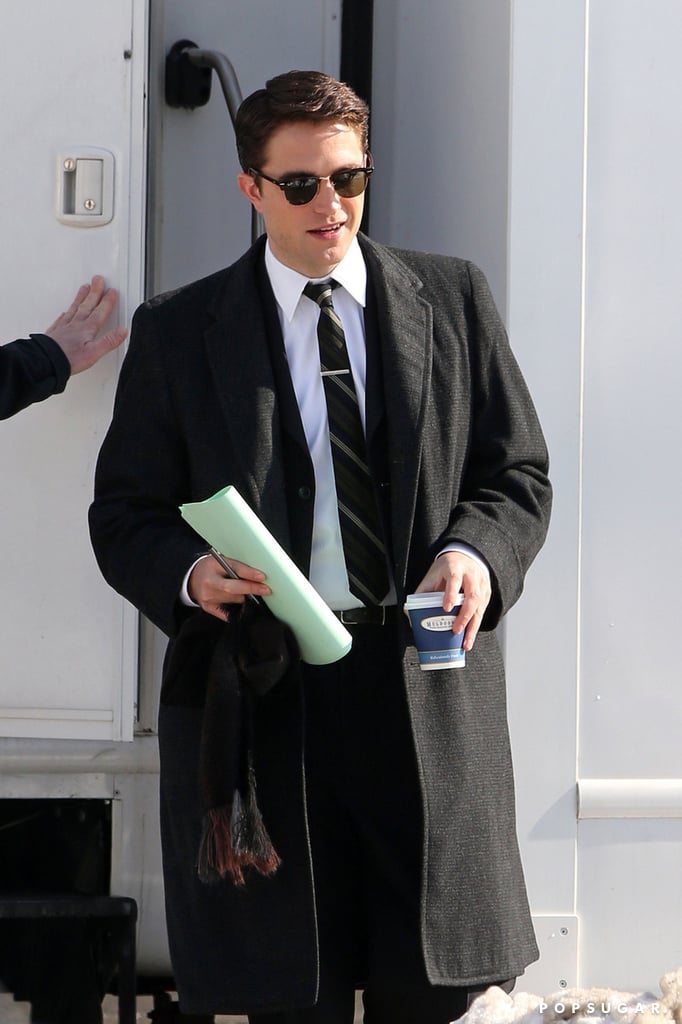 Robert Pattison debuted a new darker 'do for his new film, Life, but that wasn't his biggest moment on set . . .