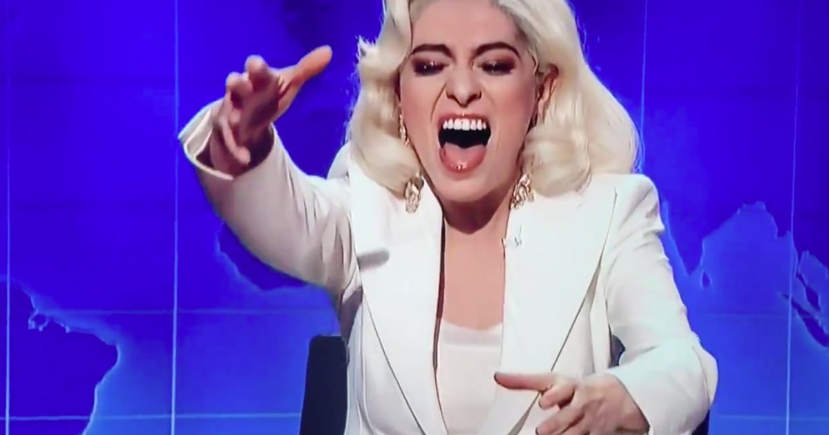 Lady Gaga Shallow Impression On Saturday Night Live Popsugar Entertainment Uk