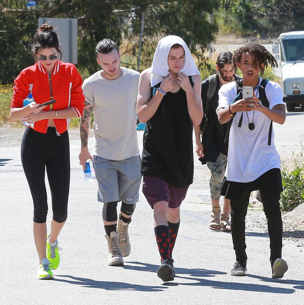 Kendall Jenner and Jaden Smith on a Hike