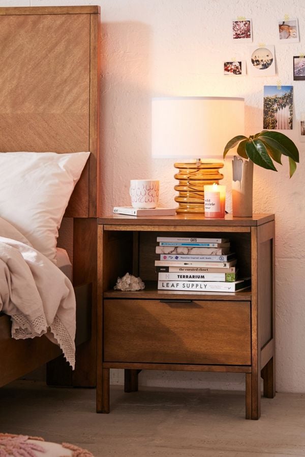 Kira Nightstand Cute Nightstands With Drawers POPSUGAR Home Photo 5