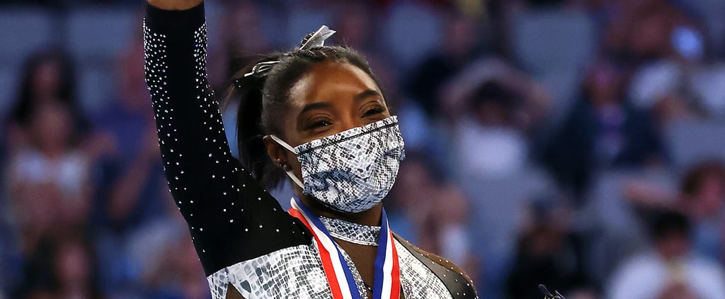Simone Biles Wore Floating Eyeliner While Competing, Like a True Trendsetter