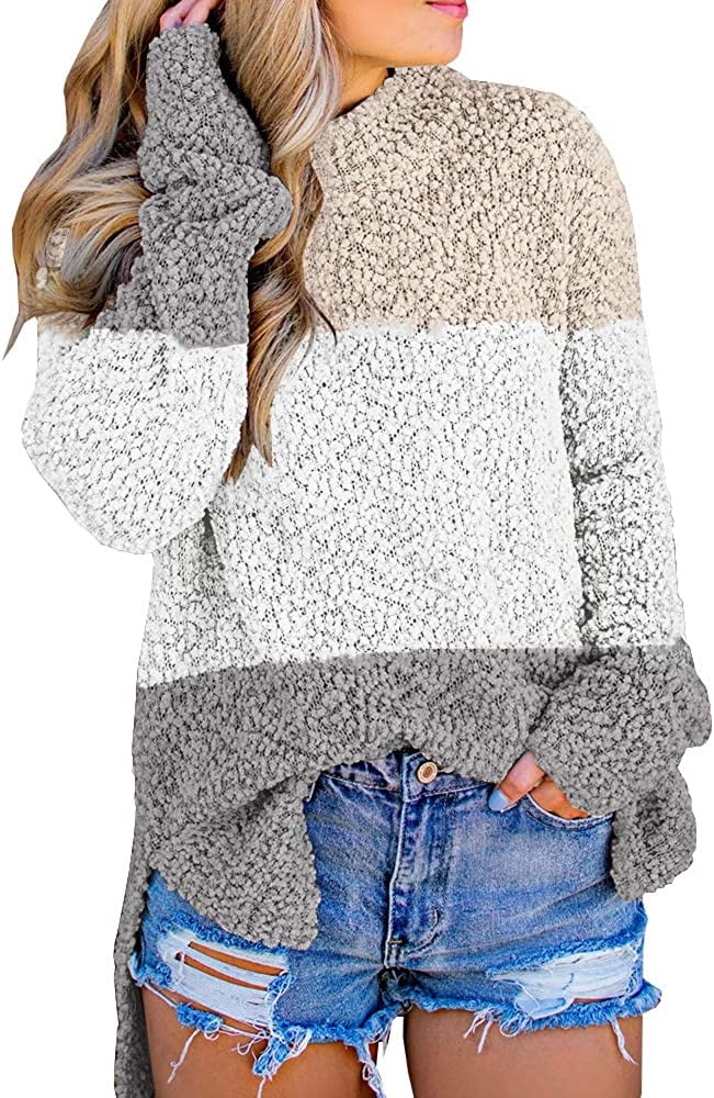 Imily Bela Fuzzy Knitted Sweater