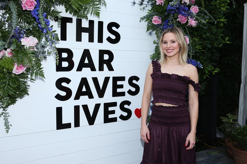 WEST HOLLYWOOD, CA - APRIL 05:  Kristen Bell attends This Bar Saves Lives Press Launch Party at Ysabel on April 5, 2018 in West Hollywood, California.  (Photo by Phillip Faraone/Getty Images)
