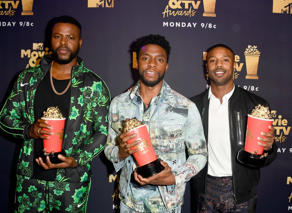 Black Panther Cast at the MTV Movie and TV Awards 2018