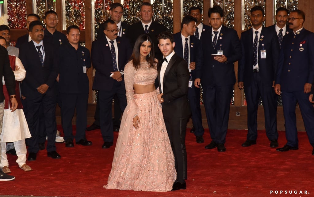 Nick Jonas and Priyanka Chopra at Isha Ambani's Wedding