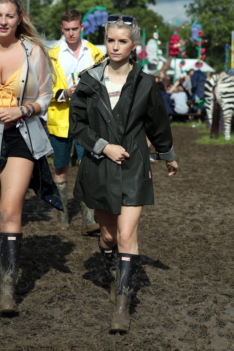 Lottie Moss at Glastonbury 2016