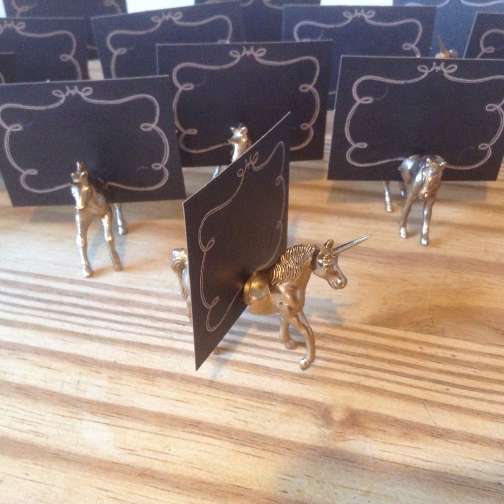 Unicorn Place Card Holders