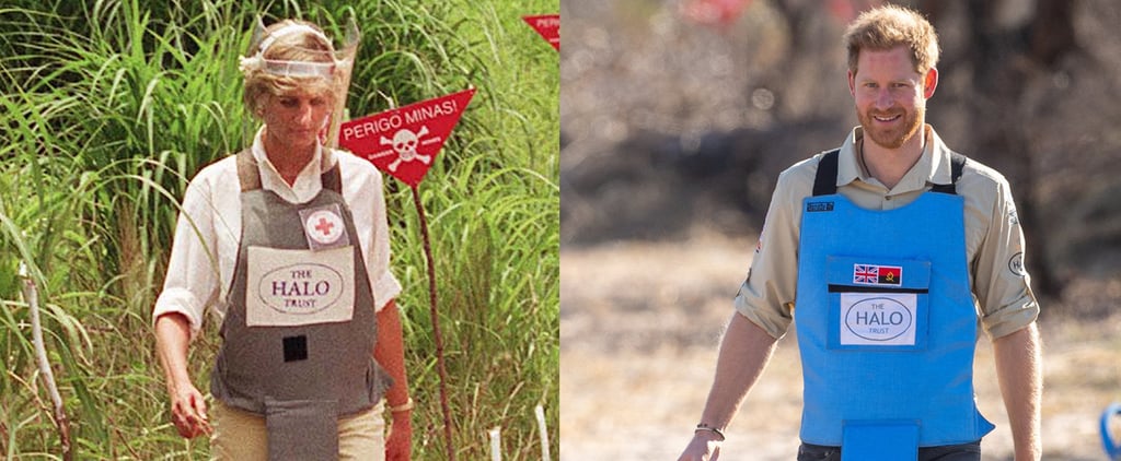 Prince Harry Walks in Princess Diana's Footsteps as He Visits a Minefield in Angola