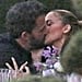Jennifer Lopez and Ben Affleck Kissing in Malibu | Pictures