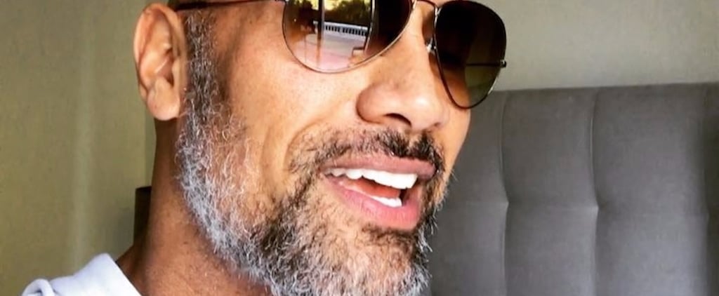 Dwayne Johnson With Beard Pictures