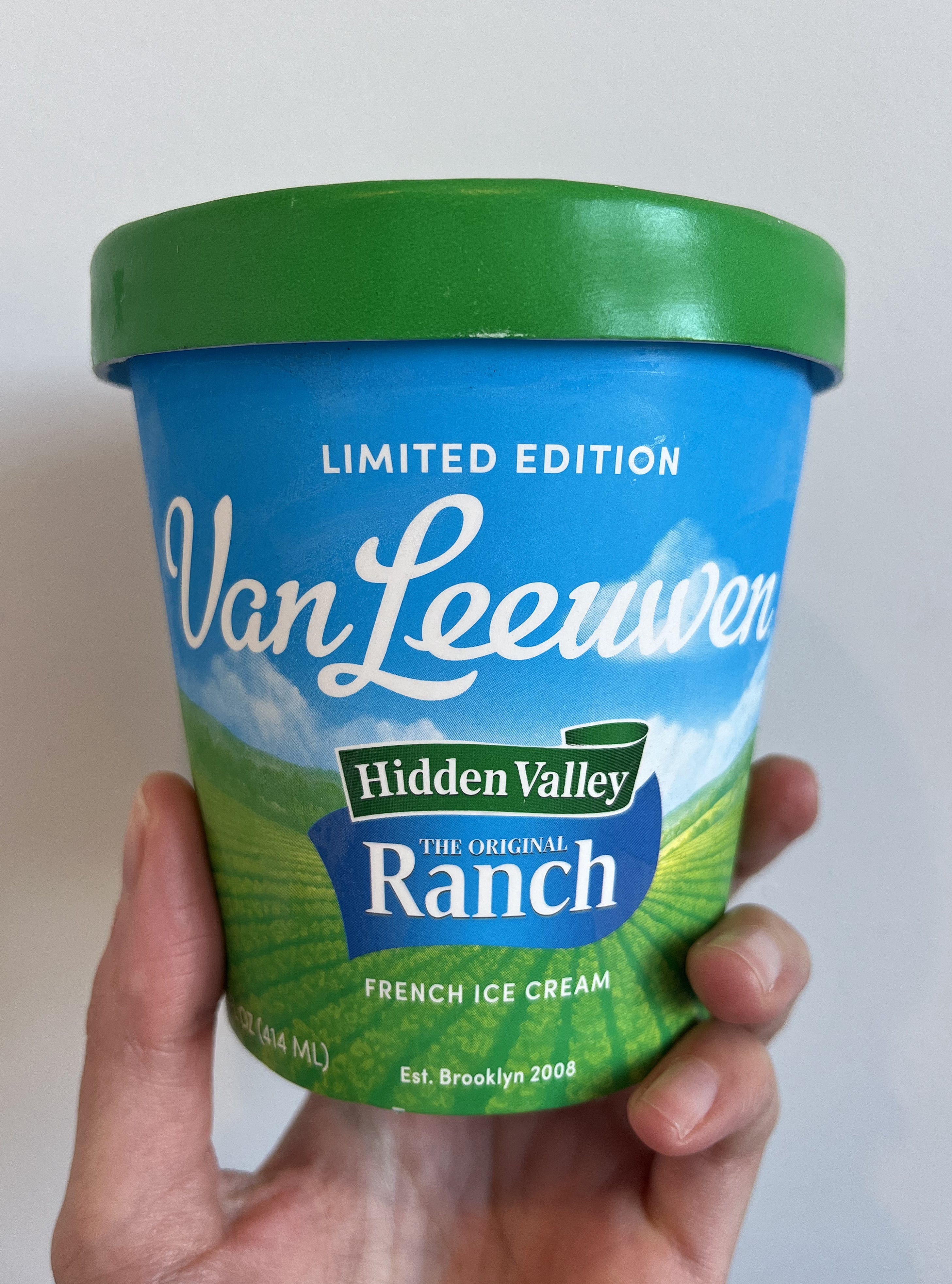 We Tried Ranch Ice Cream and It Tastes Just Like Frozen Dressing