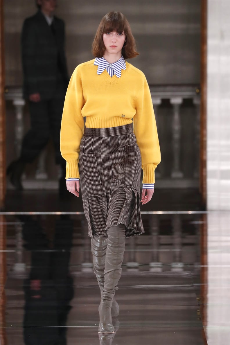 Victoria Beckham Fall/Winter 2020: VB Plays With Primary Colors