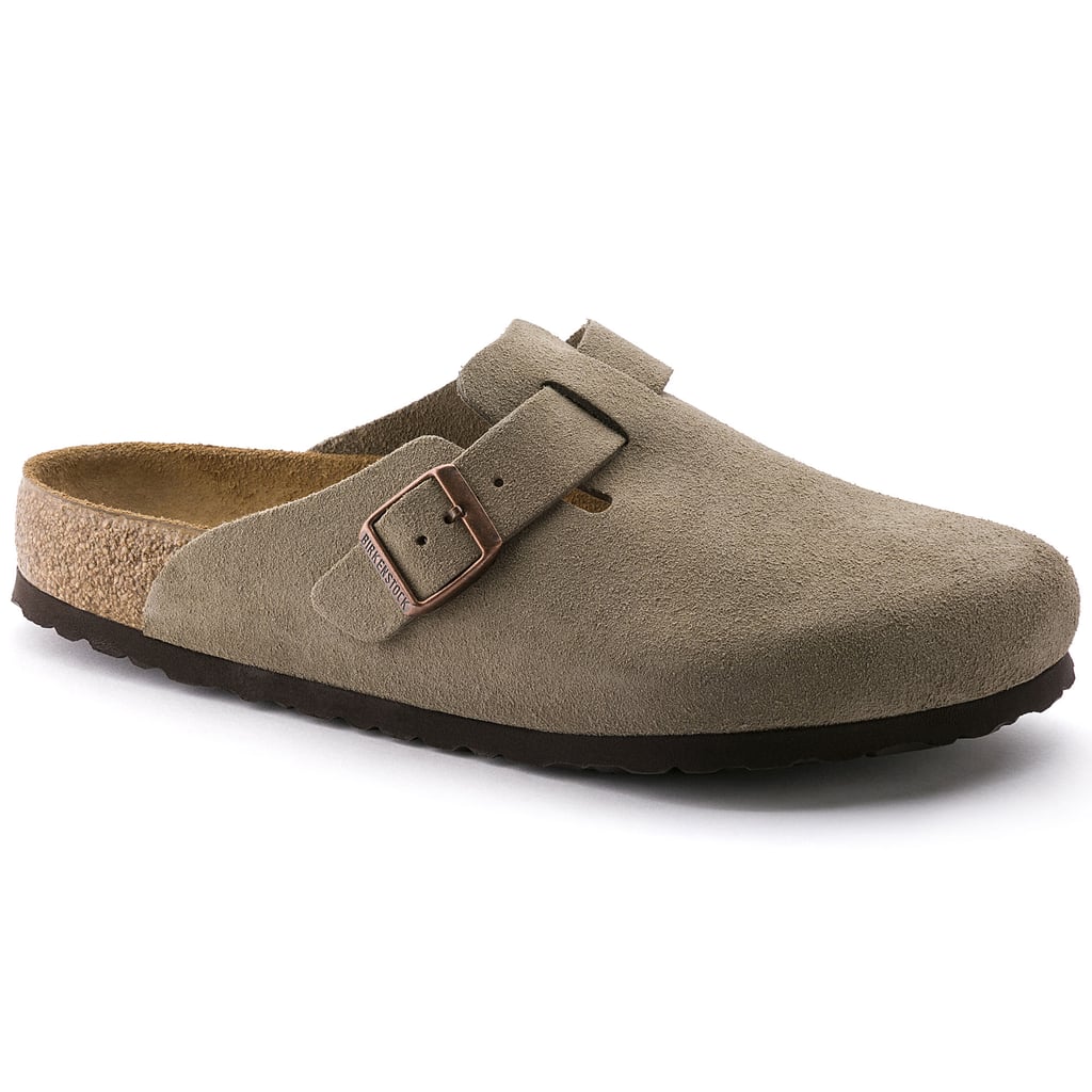 Birkenstock Boston Suede Leather Taupe
