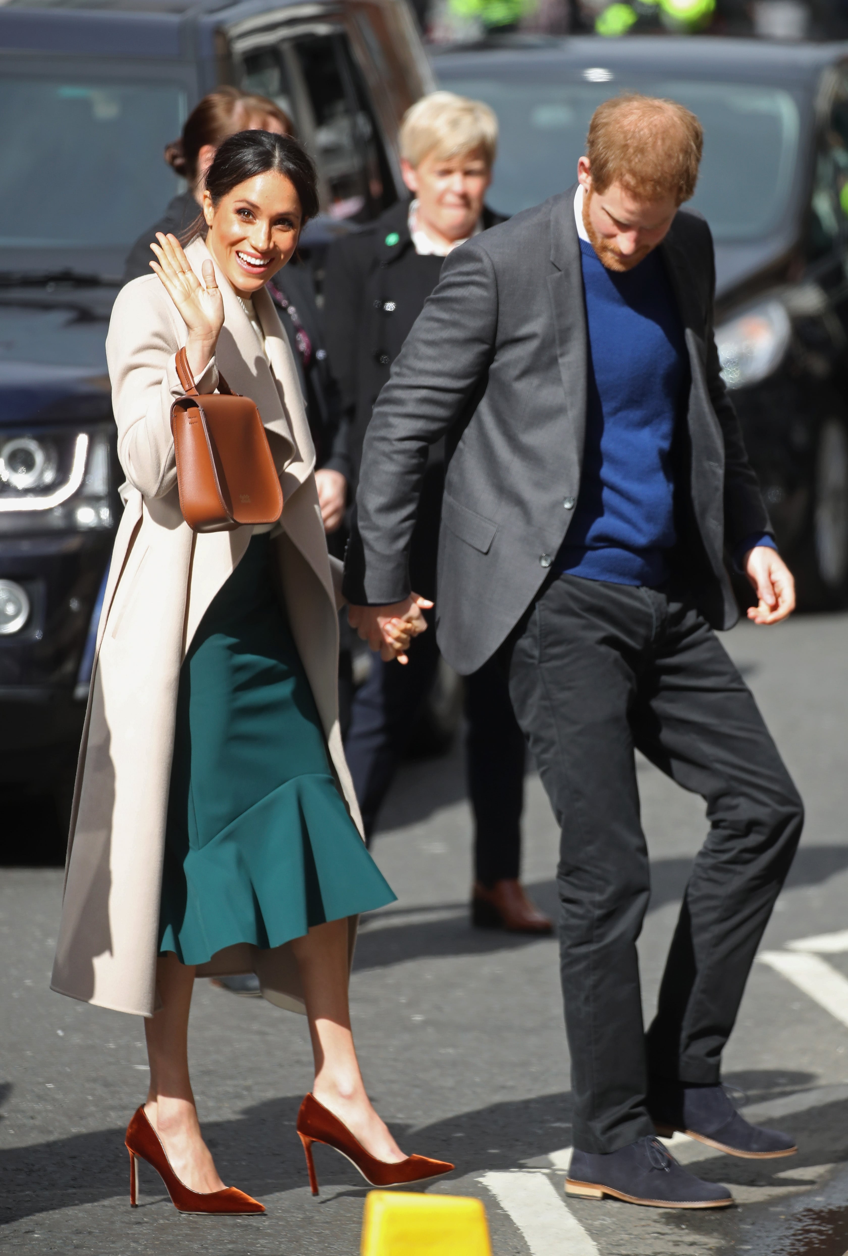 Charlotte Elizabeth Bloomsbury Bag in Chestnut Leather - Meghan Markle's  Handbags - Meghan's Fashion