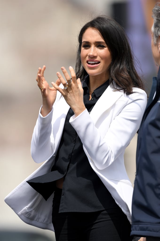 Meghan Wore the Rings While Attending an Invictus Games Event on Oct. 20