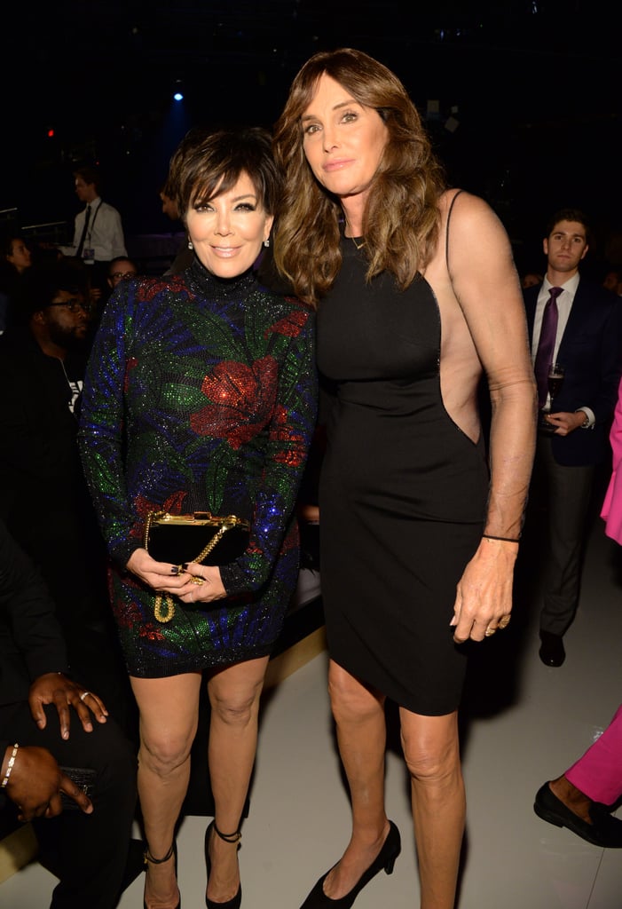 Kris and Caitlyn Jenner at the Victoria's Secret Show 2015