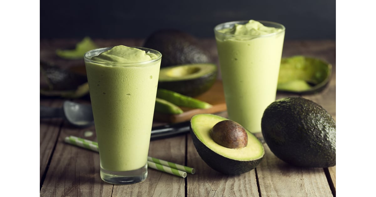 Avocado Banana Smoothie Green Juice and Smoothie Recipes POPSUGAR