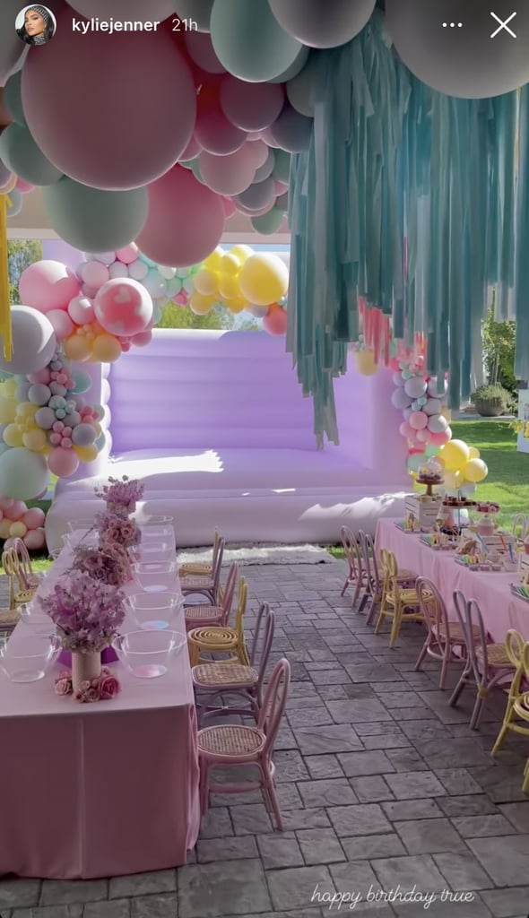 Khloé Kardashian's Pastel Party For True's Third Birthday