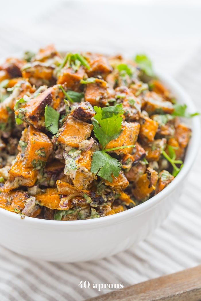 Herb Roasted Sweet Potato Salad