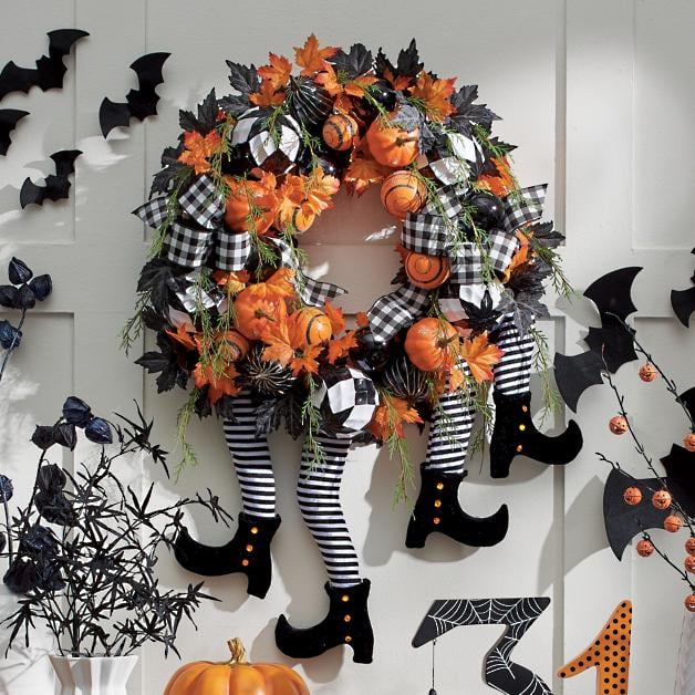 Witch Legs Wreath