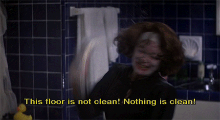 When it comes to my house, the nastiness stays outside.