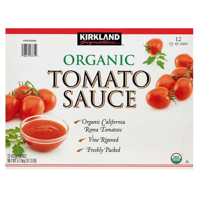Kirkland Signature Organic Tomato Sauce Christmas Dinner Foods at Costco POPSUGAR Family