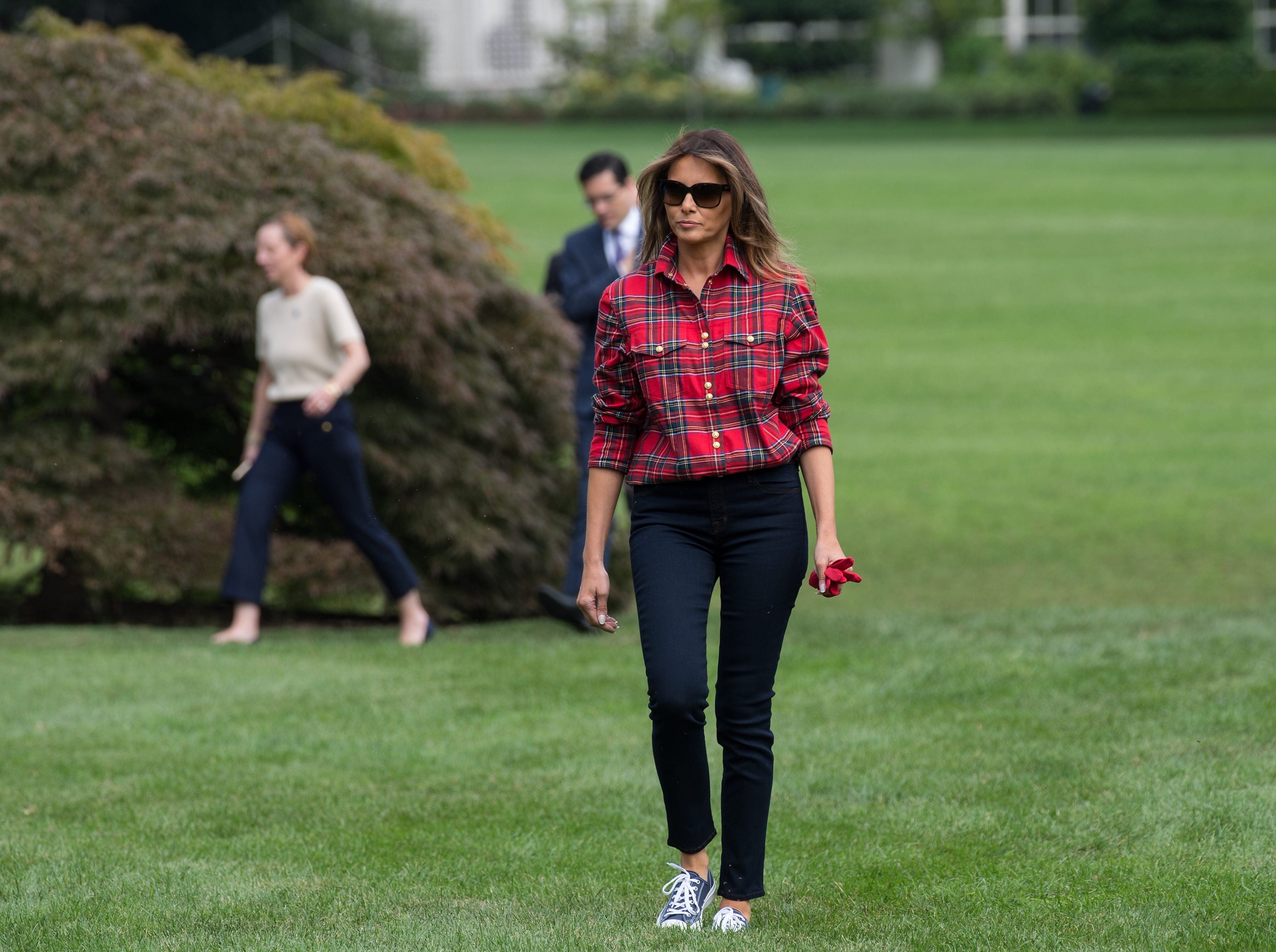 Melania Trump and More Celebrities Wearing Stan Smiths [PHOTOS