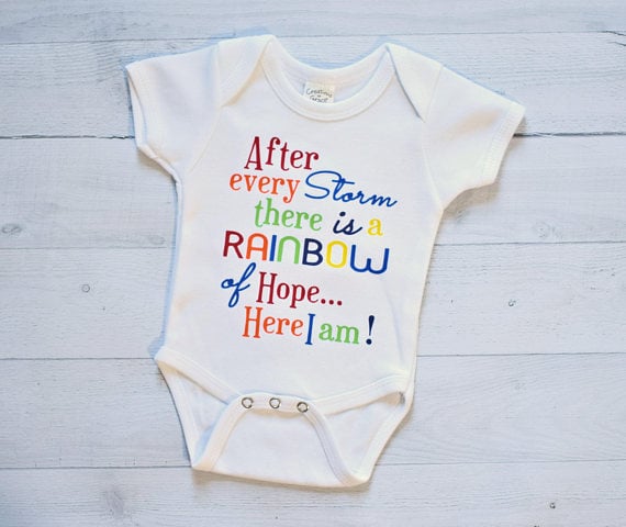 Rainbow After the Storm Onesie